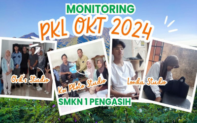 Kegiatan Rabu, 23 Oktober 2024 : Monitoring PKL di Lonika Studio, Oriks Studio & Koi Photo Studio